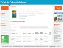 Tablet Screenshot of fallimentiviterbo.com